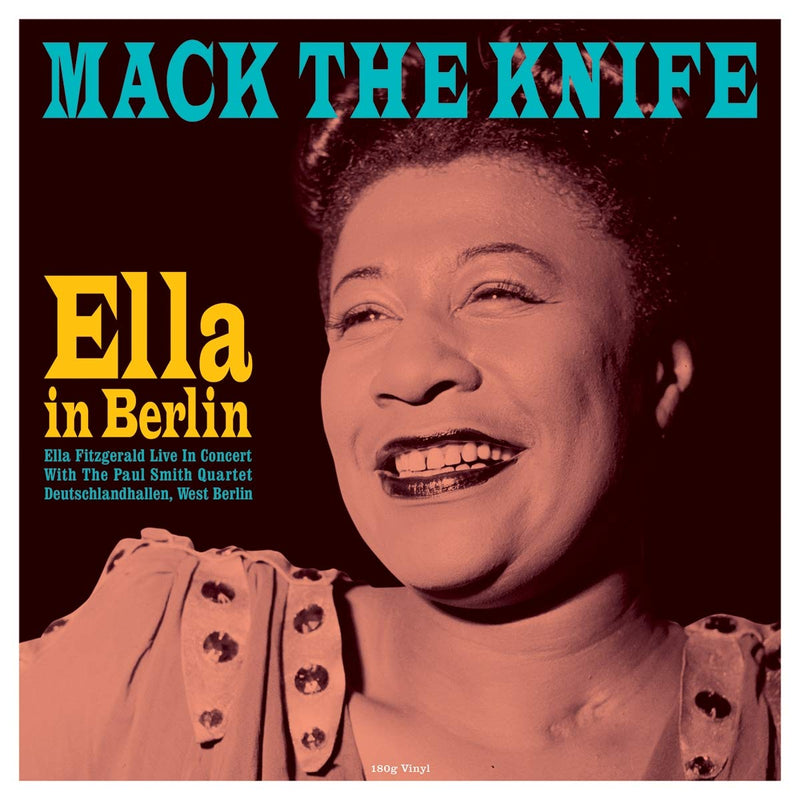Ella Fitzgerald – Mack the Knife - Ella in Berlin vinyl record cover
