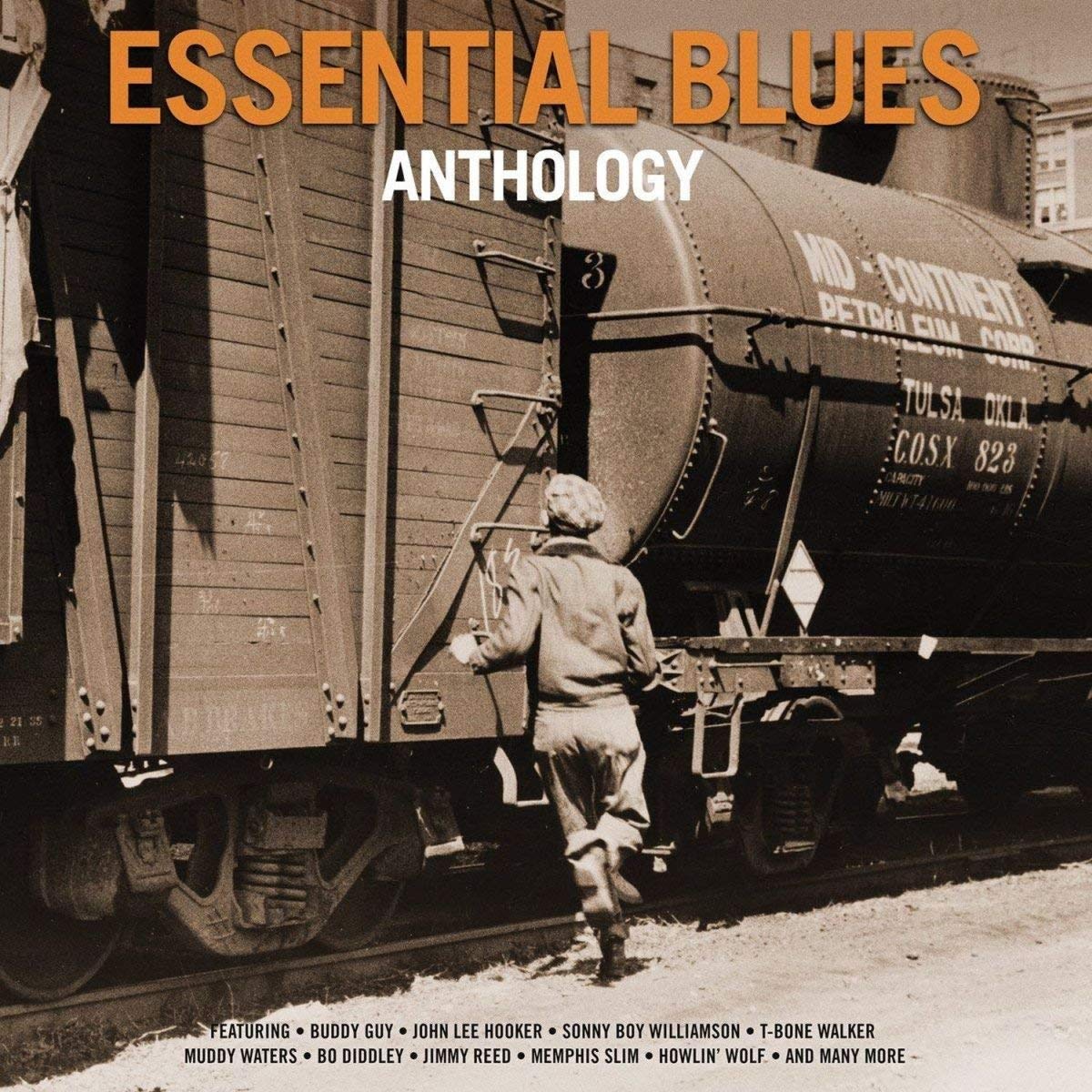 Various Artists – Essential Blues Anthology vinyl record cover