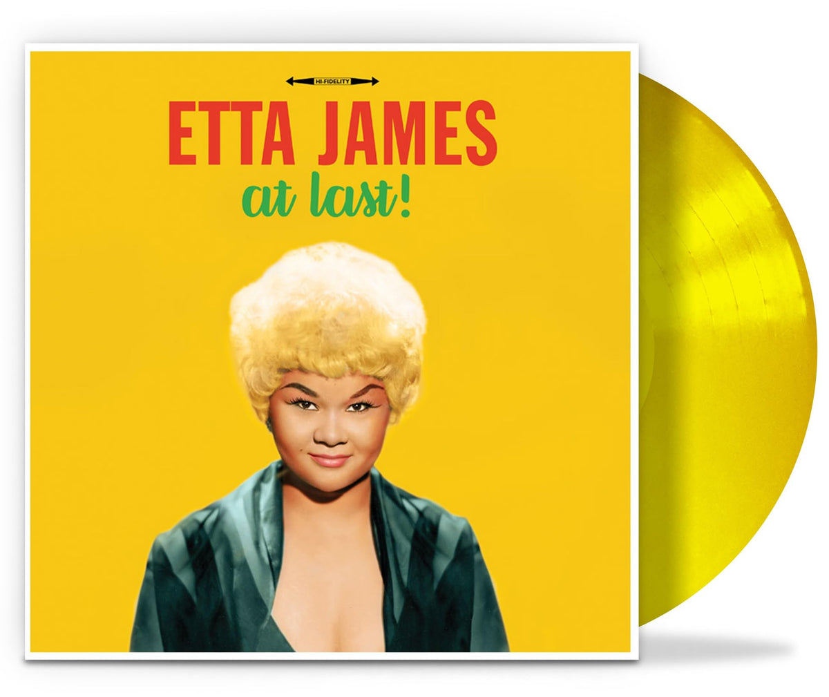 Etta James – At Last! vinyl record cover