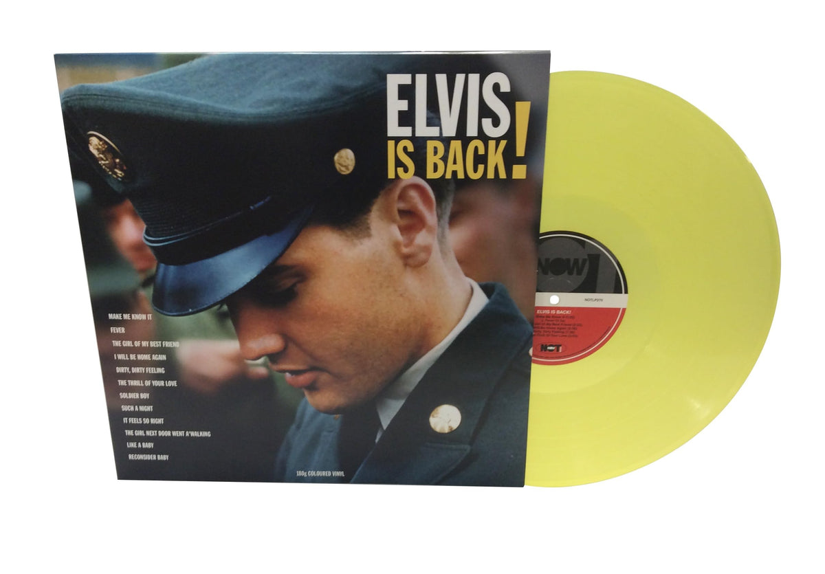 Elvis Presley – Elvis Is Back! vinyl record cover
