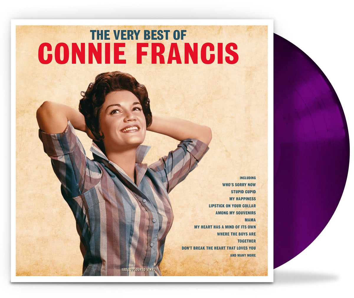 Connie Francis – The Very Best Of vinyl record cover