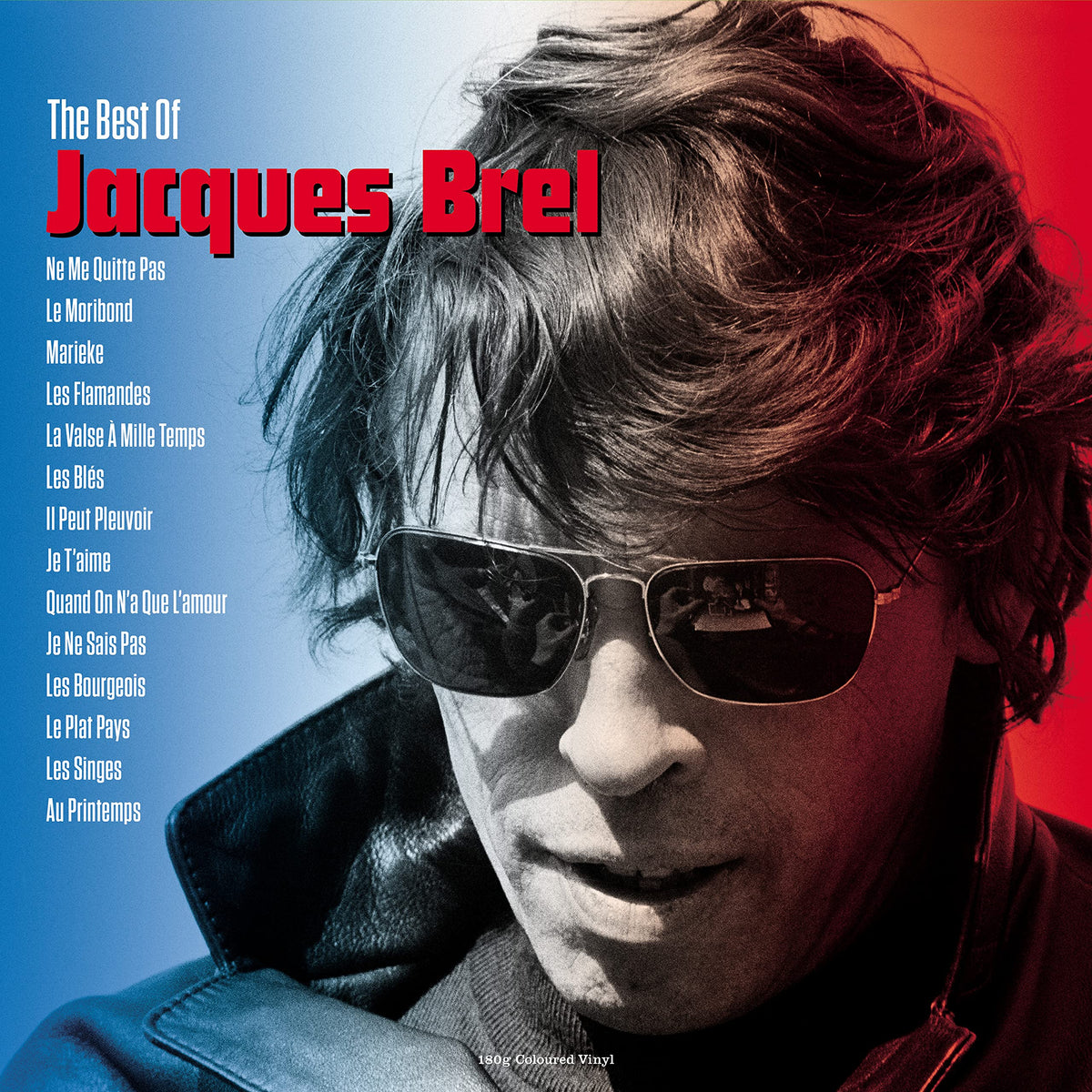 Jacques Brel – The Best Of vinyl record cover