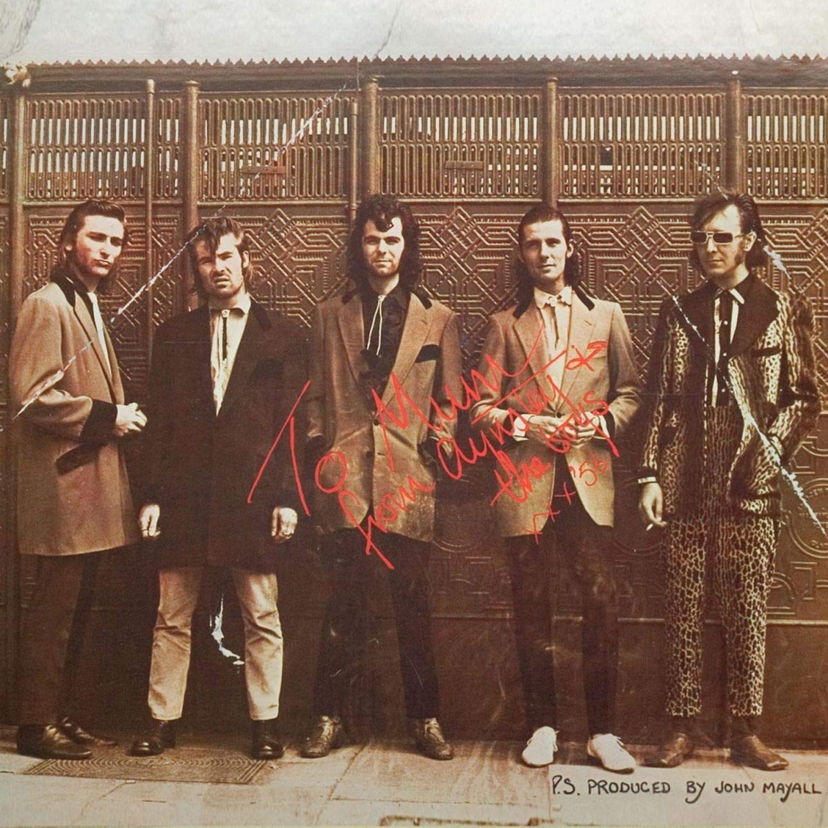 The Aynsley Dunbar Retaliation – To Mum, from Aynsley & the Boys vinyl record cover