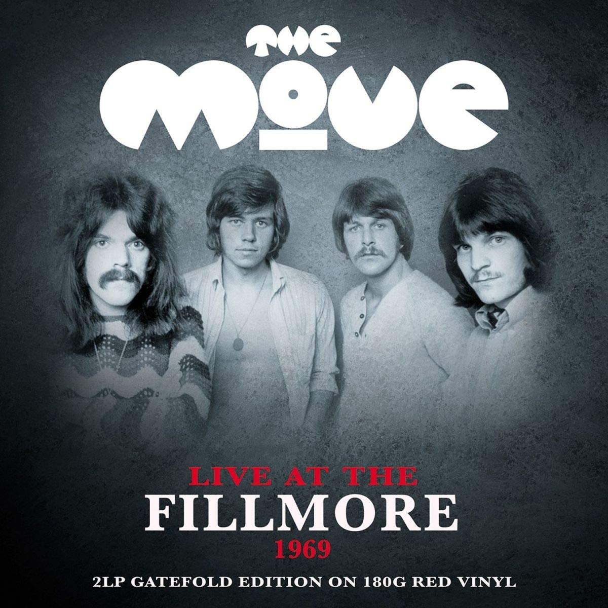 Move – Live At The Fillmore 1969 (Red Vinyl) vinyl record cover