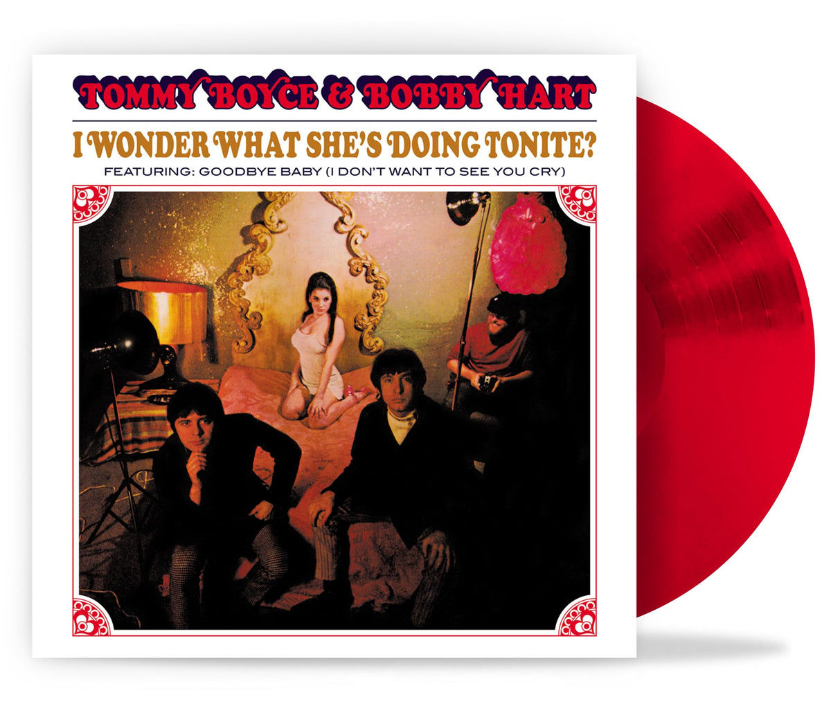 Boyce and Hart – I Wonder What She's Doing Tonite? vinyl record cover