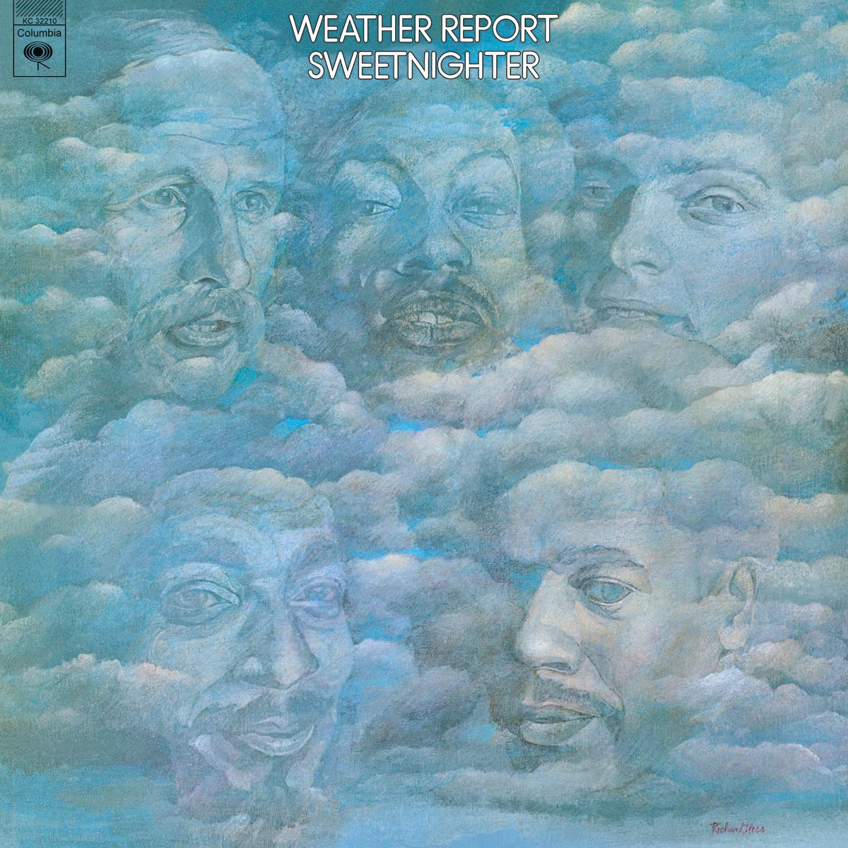 Weather Report – Sweetnighter (Red & Black Marbled Vinyl) (LP)  by Weather Report vinyl record cover