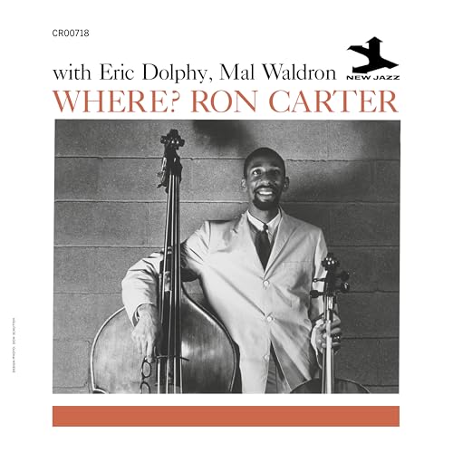 Ron Carter with Eric Dolphy & Mal Waldron – Where? vinyl record cover