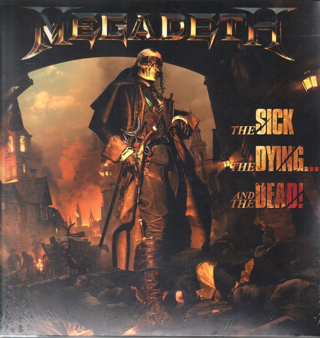 Megadeth – SICK THE,THE (2LP)  by MEGADETH vinyl record cover