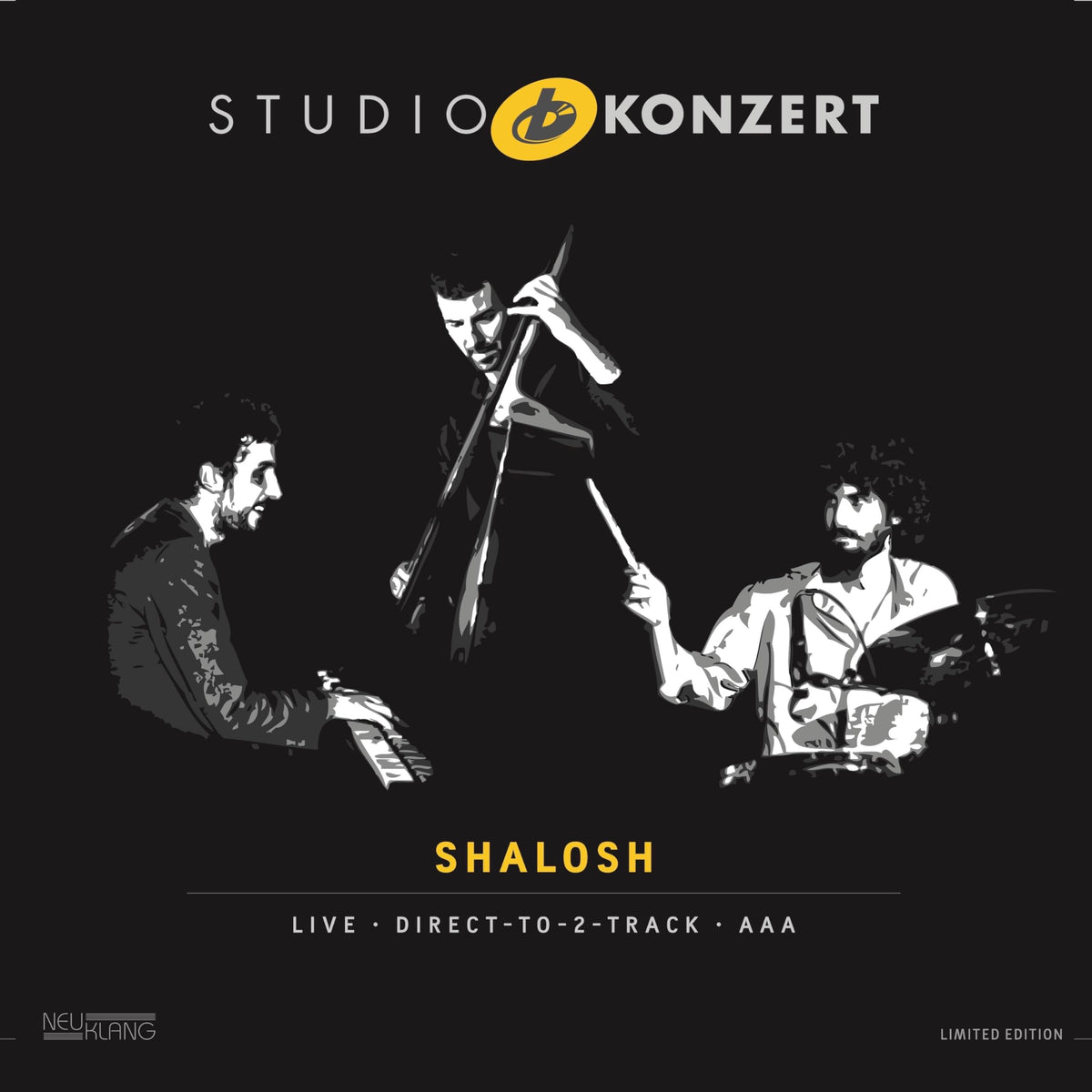 Shalosh – Studio Konzert vinyl record cover