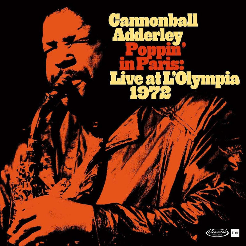 Cannonball Adderley – Poppin'In Paris. Live At L'O vinyl record cover
