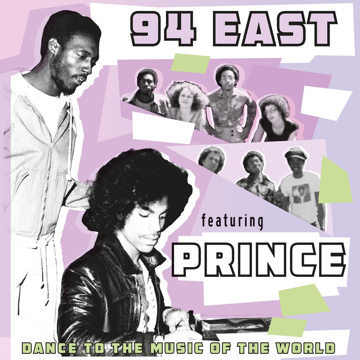 94 East – Dance To The Music Of The World (Feat. Prince) (Purple Vinyl) vinyl record cover