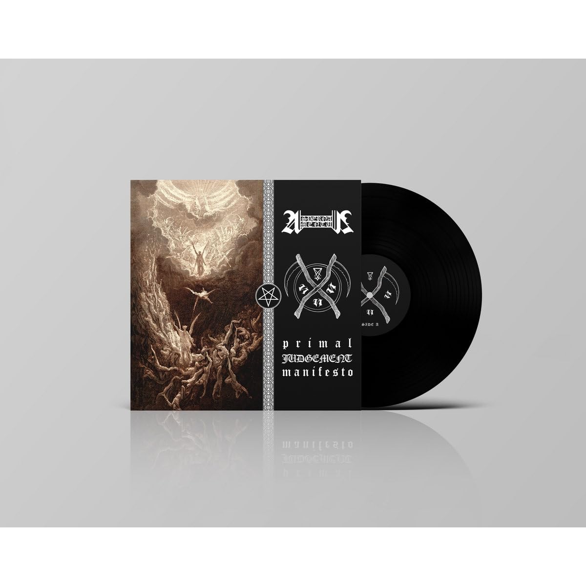 Aspernamentum – Primal Judgement Manifesto vinyl record cover