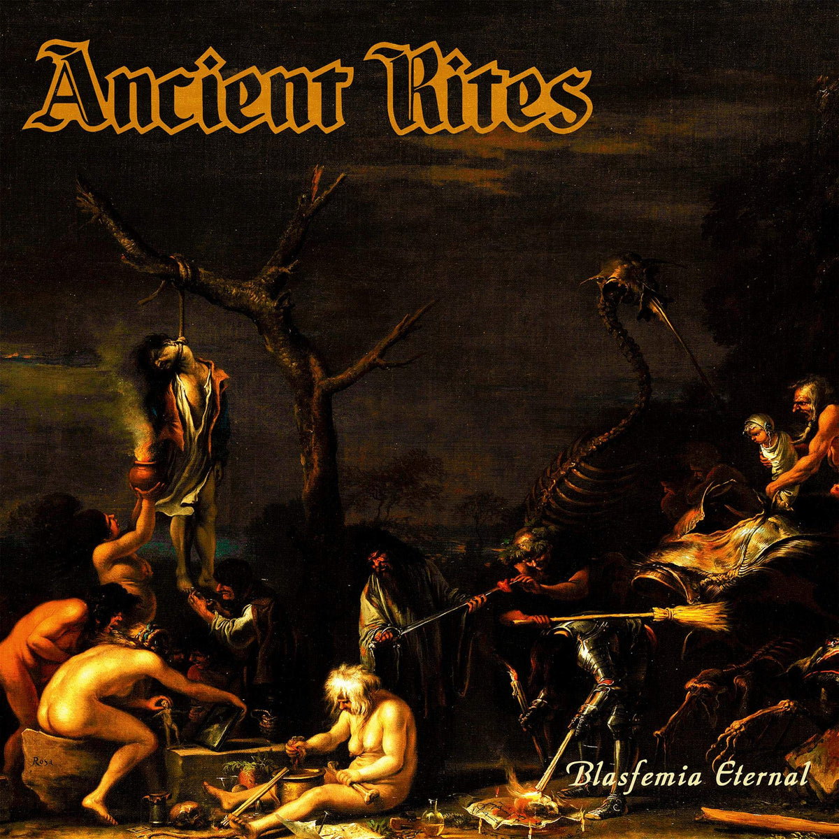Ancient Rites – Blasfemia vinyl record cover