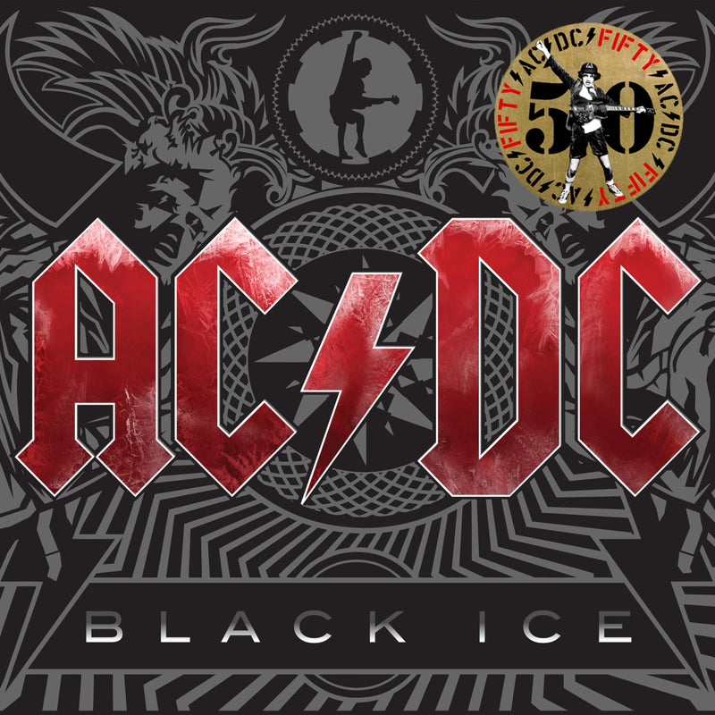 Ac/Dc – Black Ice (50th Anniversary Gold Vinyl) vinyl record cover