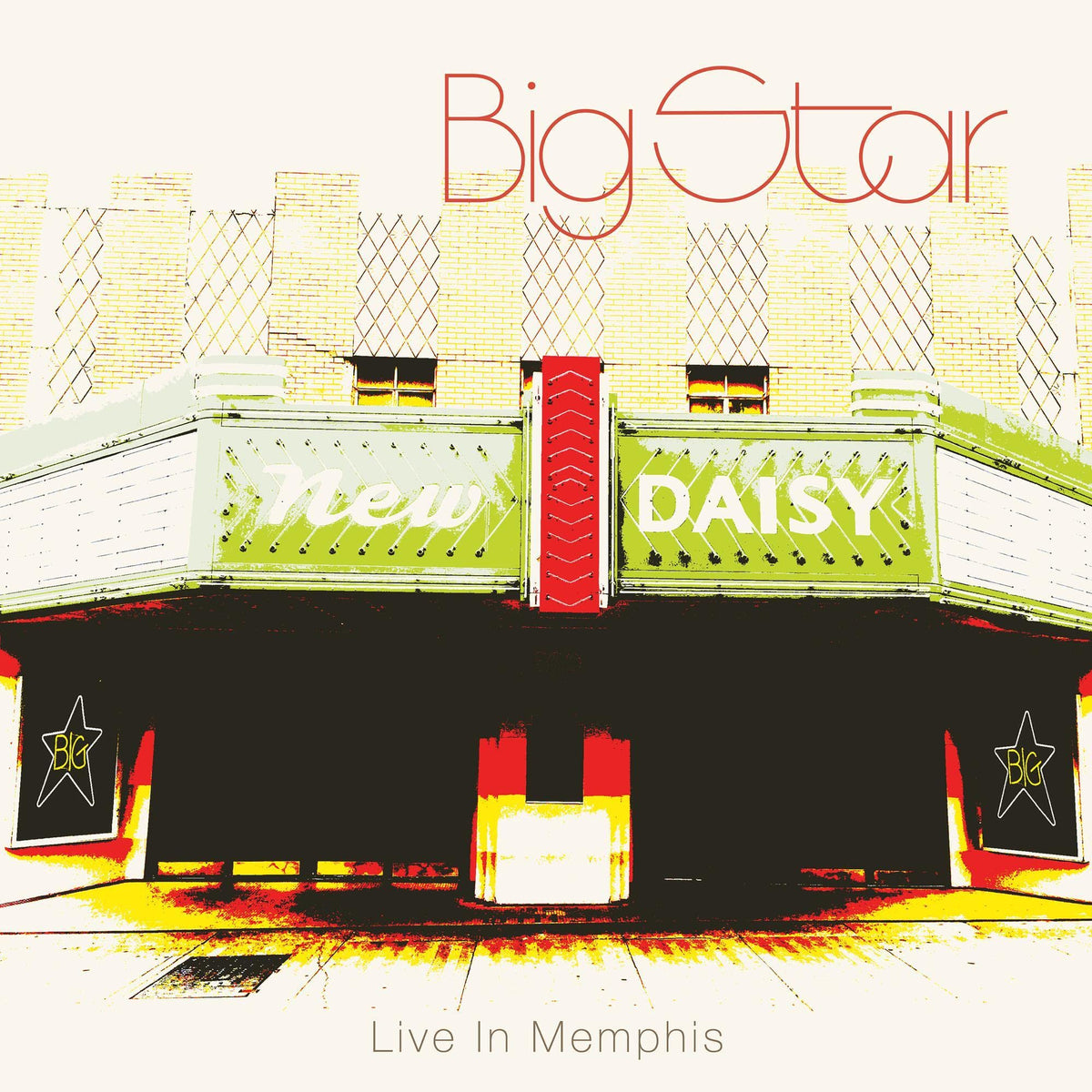 Big Star – Live in Memphis vinyl record cover