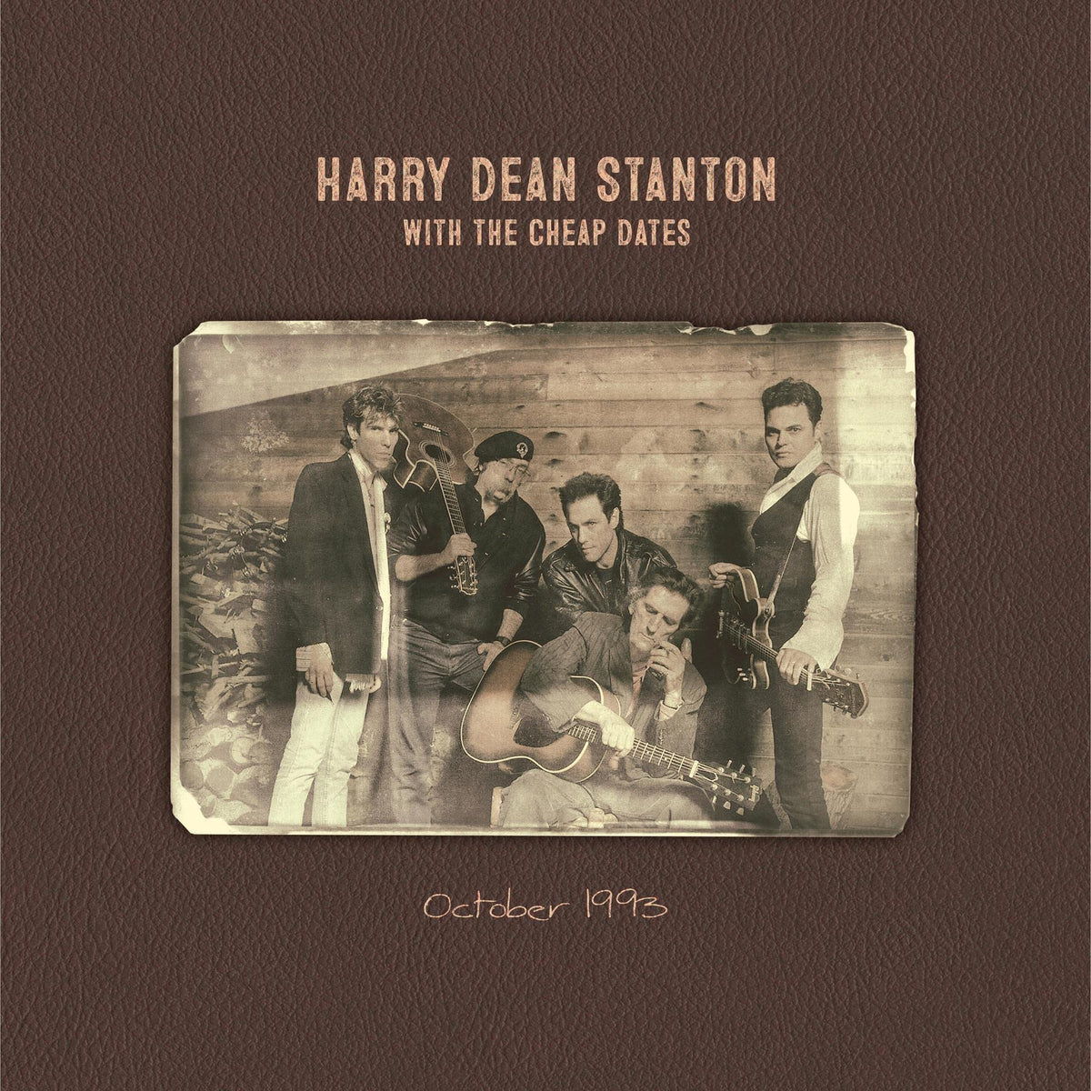 Harry Dean Stanton with The Cheap Dates – October 1993 vinyl record cover