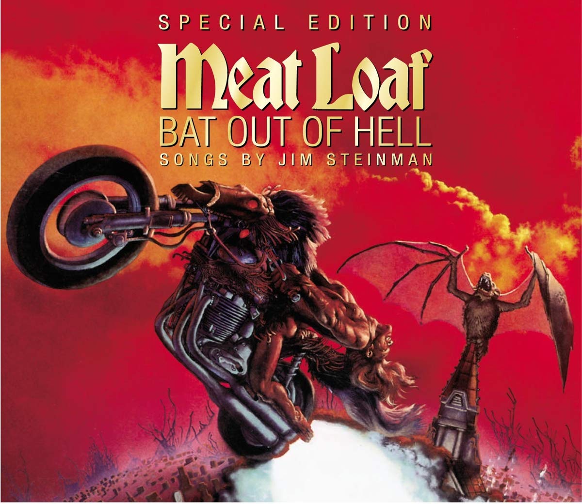 Meat Loaf – Bat Out of Hell vinyl record cover