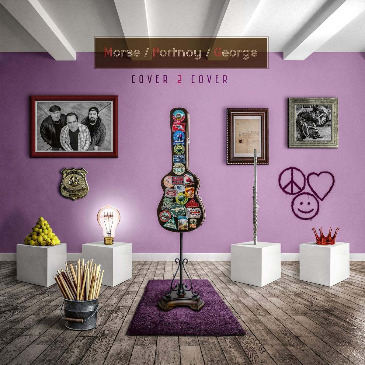 Morse/Portnoy/George – Cover 2 Cover vinyl record cover