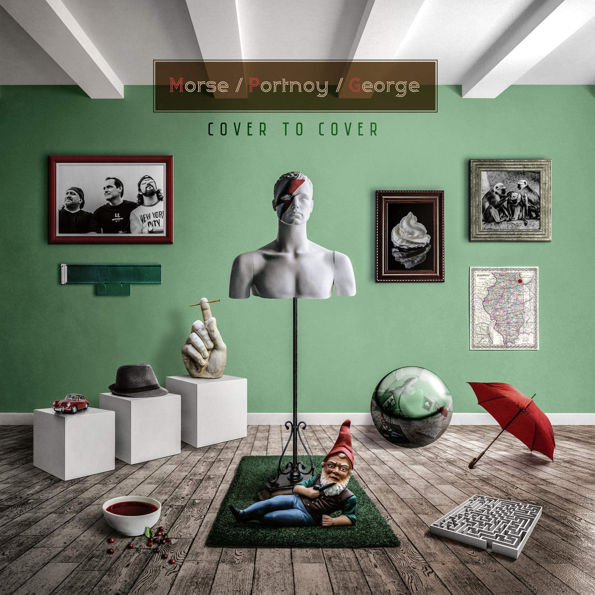 Morse/Portnoy/George – Cover to Cover vinyl record cover