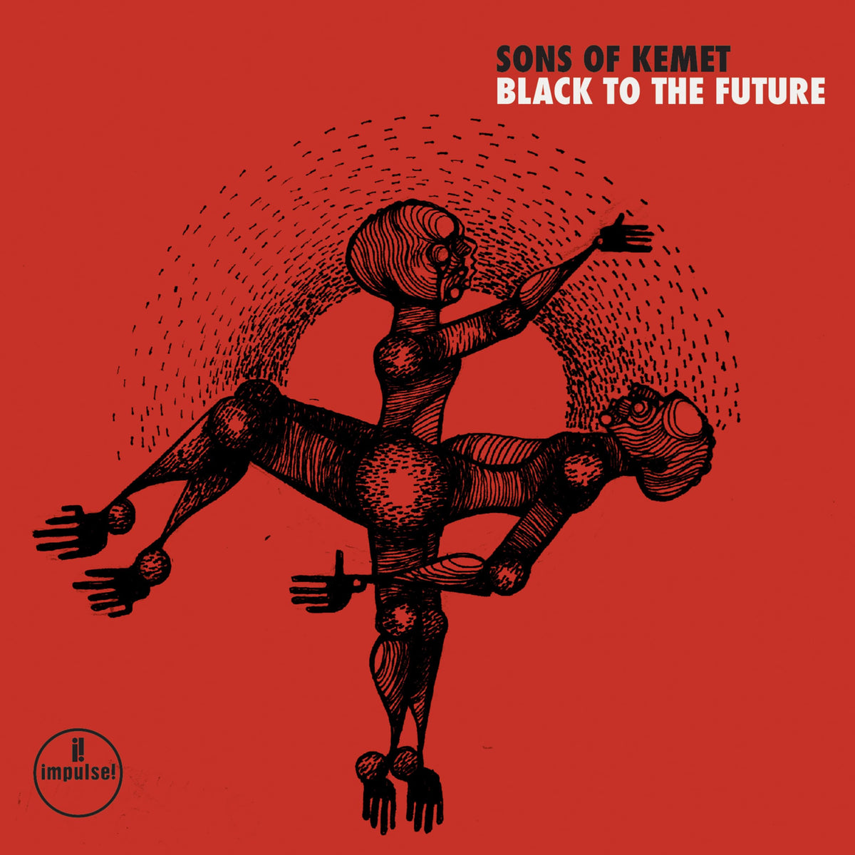 Sons Of Kemet – BLACK TO THE FUTURE(LP)  by SONS OF KEMET vinyl record cover