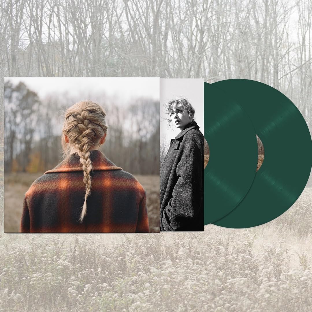 Taylor Swift – Evermore vinyl record cover