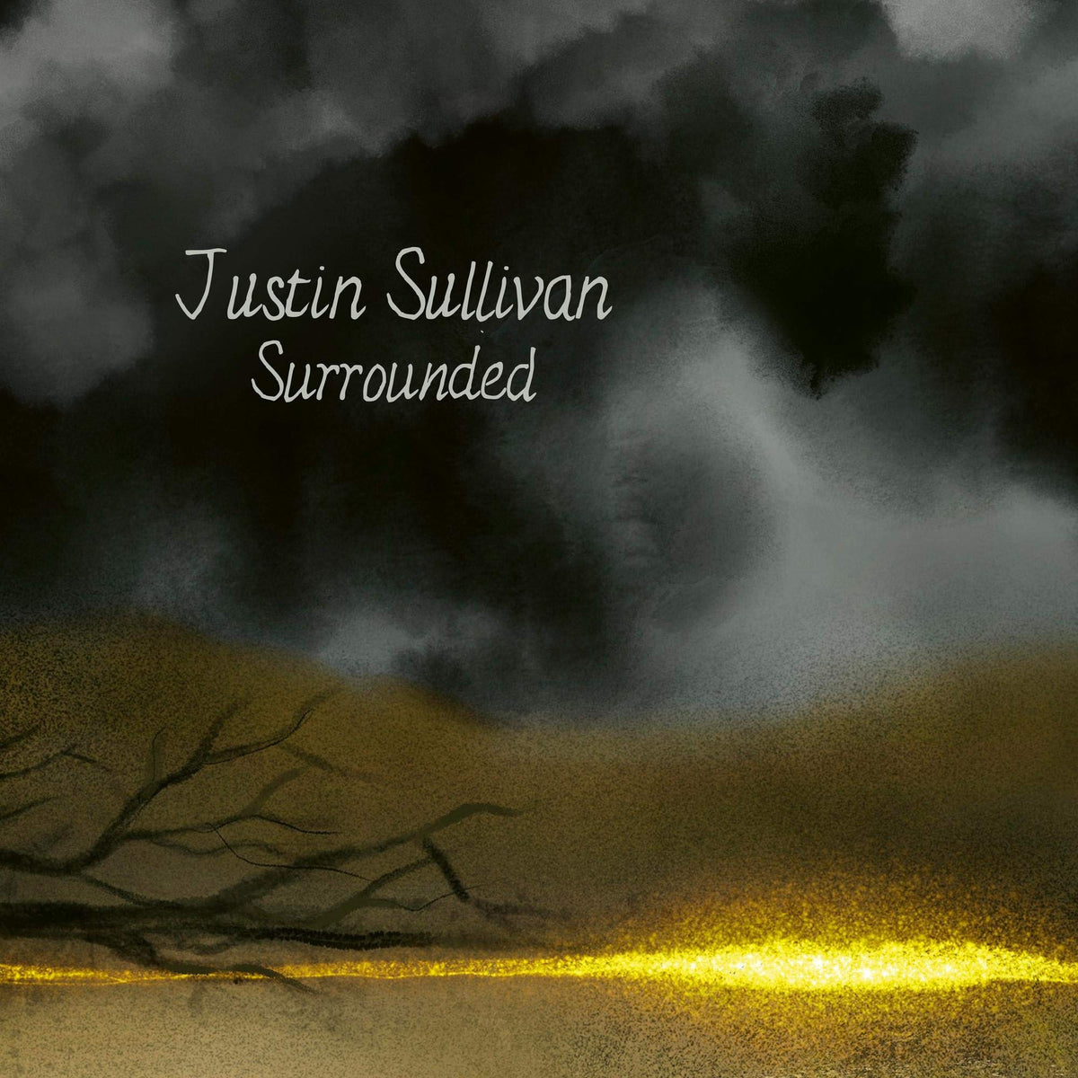 Justin Sullivan – Surrounded vinyl record cover