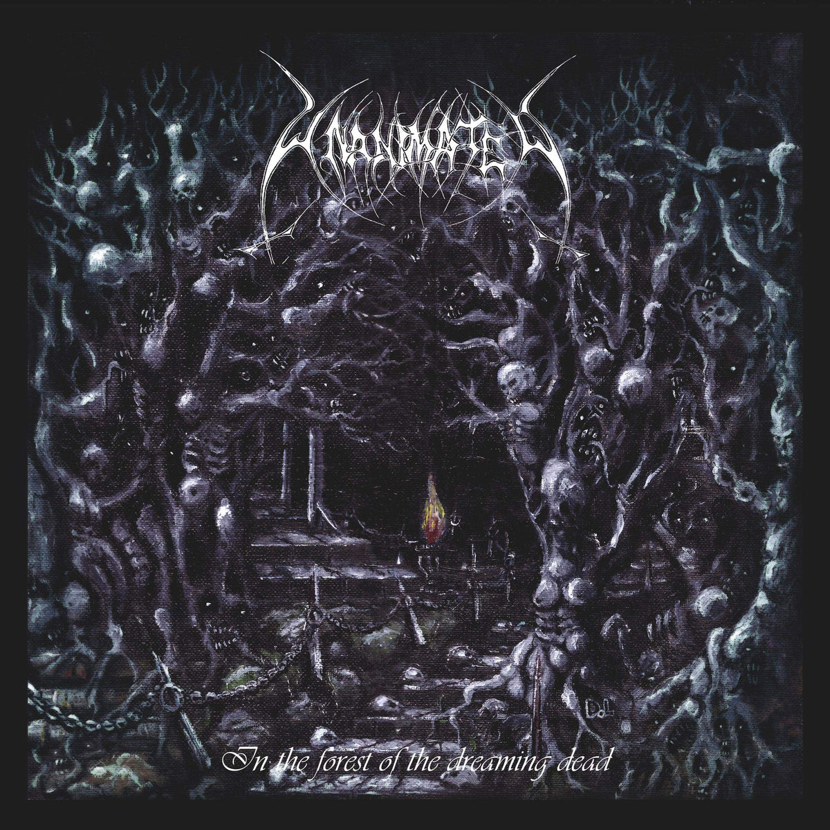 Unanimated – In the Forest of the Dreaming Dead vinyl record cover