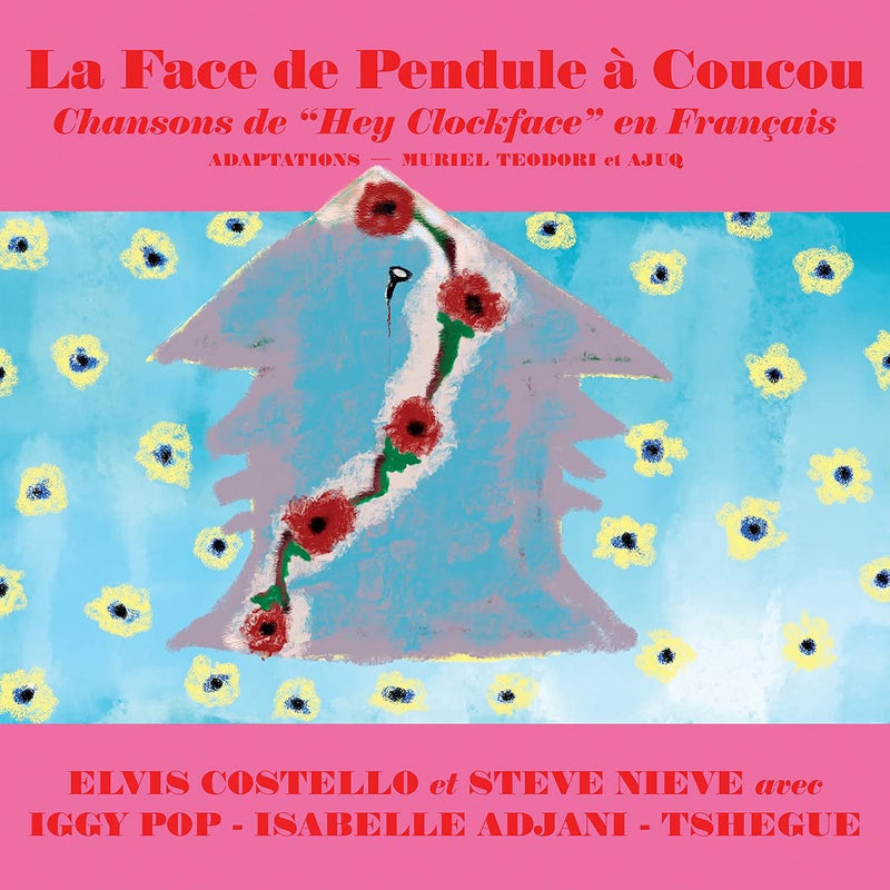 Elvis Costello – La Face De Pendule A Coucou (Ep) (Neon Coral Vinyl) vinyl record cover