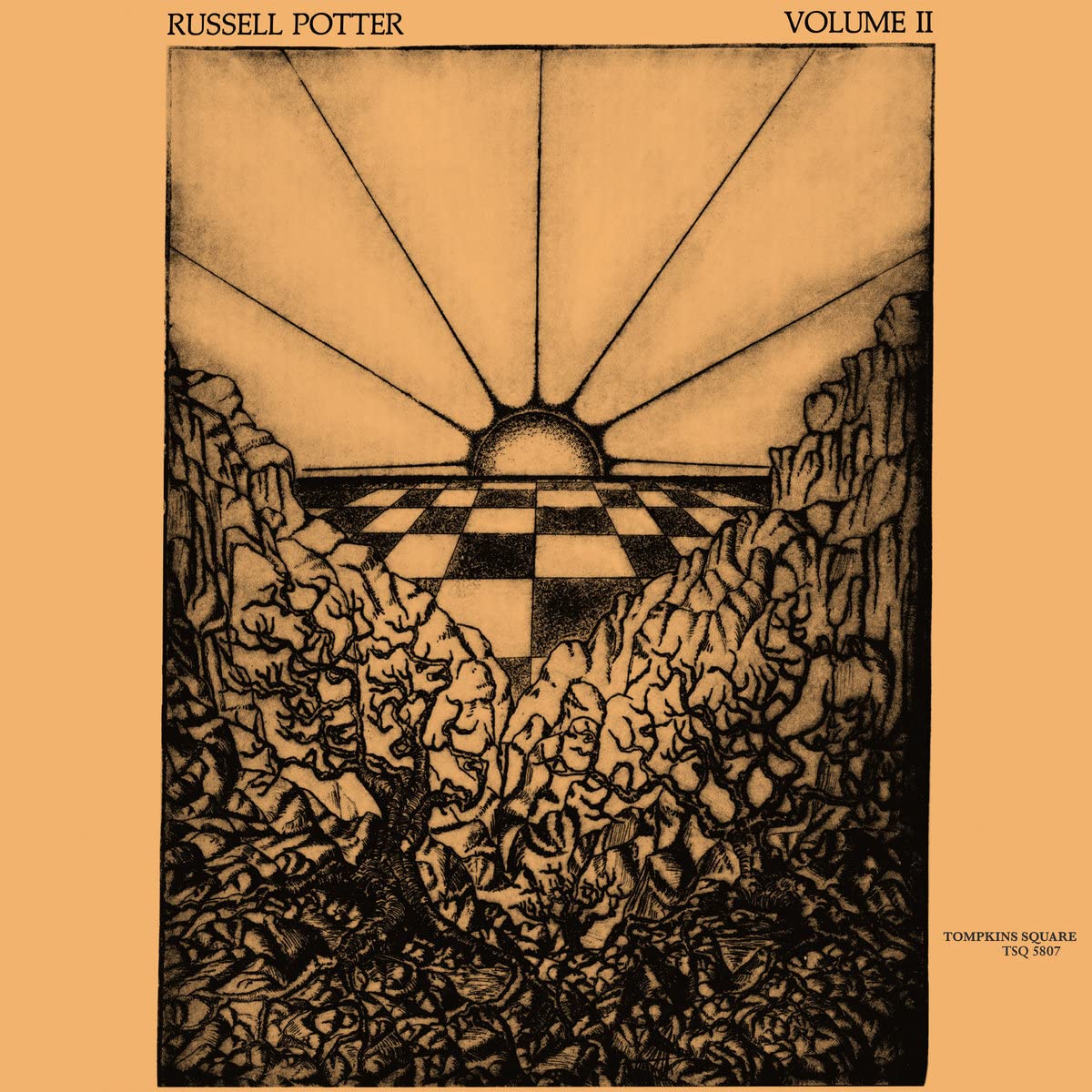 Russell Potter – Neither Here Nor There vinyl record cover