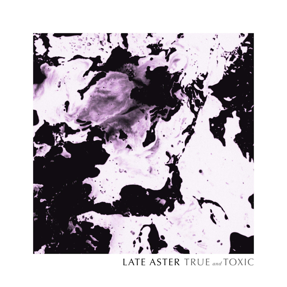 Late Aster – True and Toxic vinyl record cover
