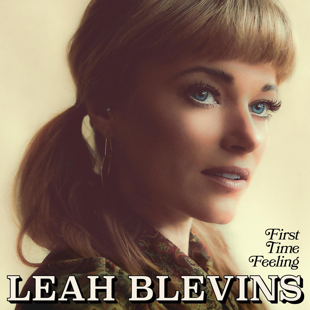 Leah Blevins – First Time Feeling vinyl record cover