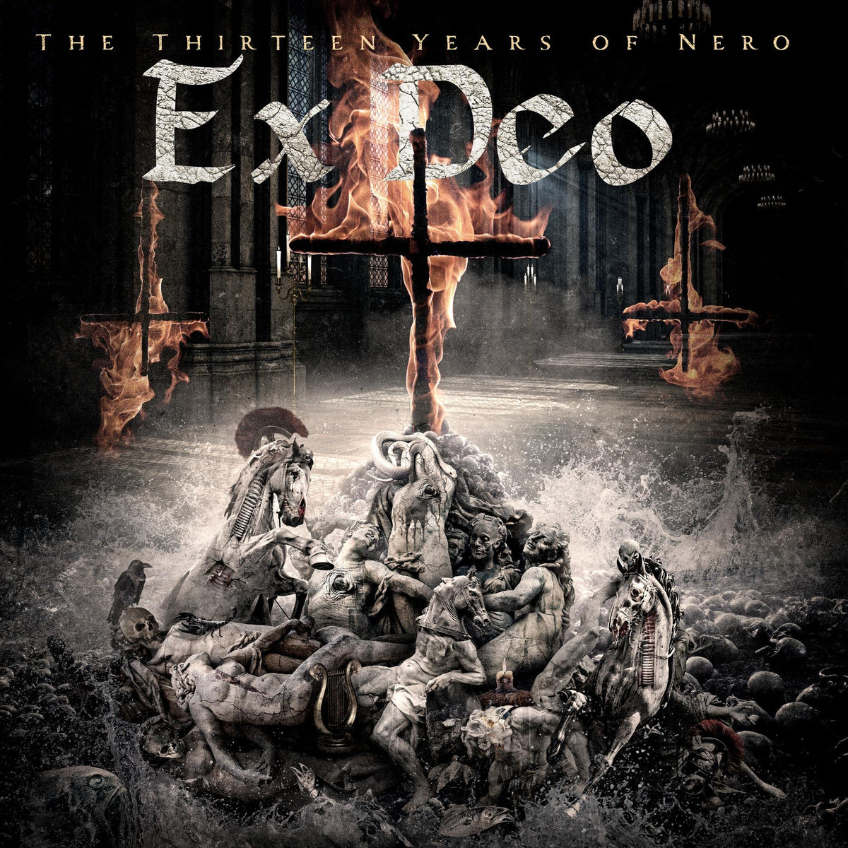 Ex Deo – The Thirteen Years of Nero vinyl record cover