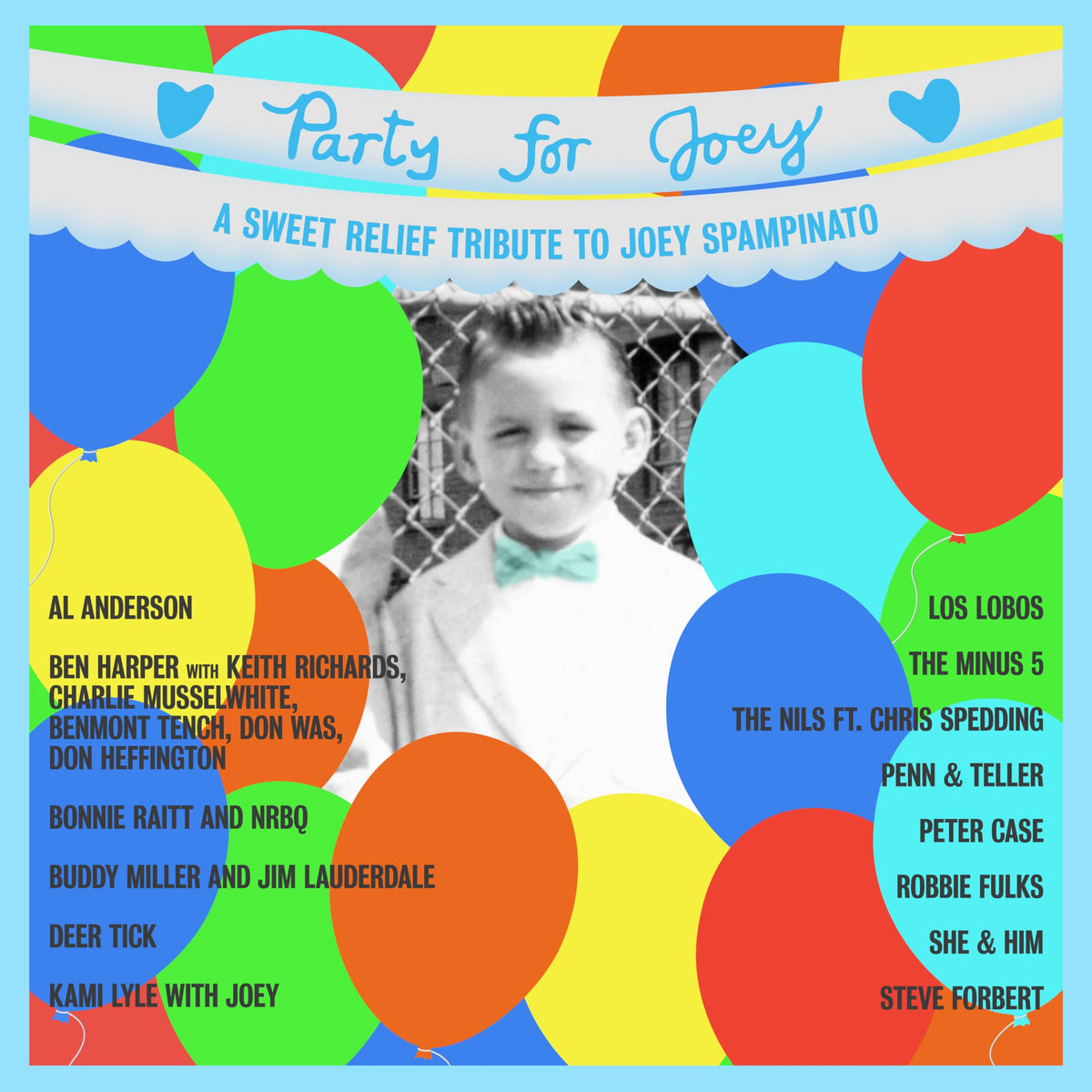 Various Artists – Party for Joey vinyl record cover
