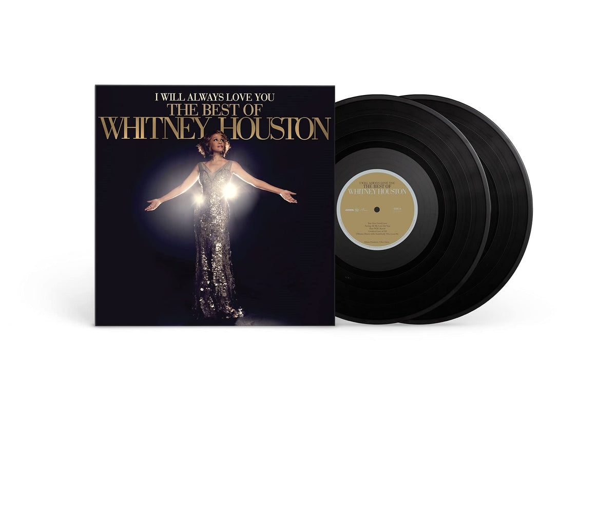 Whitney Houston – I Will Always Love You vinyl record cover