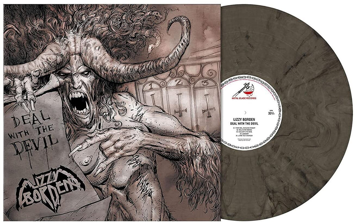 Lizzy Borden – Deal With the Devil vinyl record cover