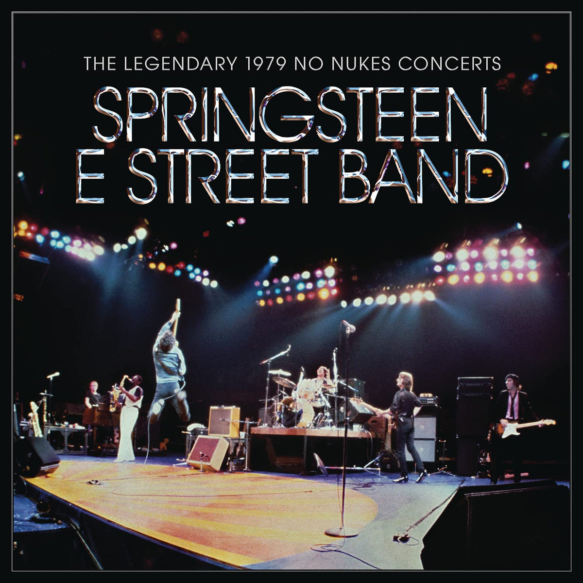 Bruce Springsteen & The E Street Band – The Legendary 1979 No Nukes Concerts vinyl record cover