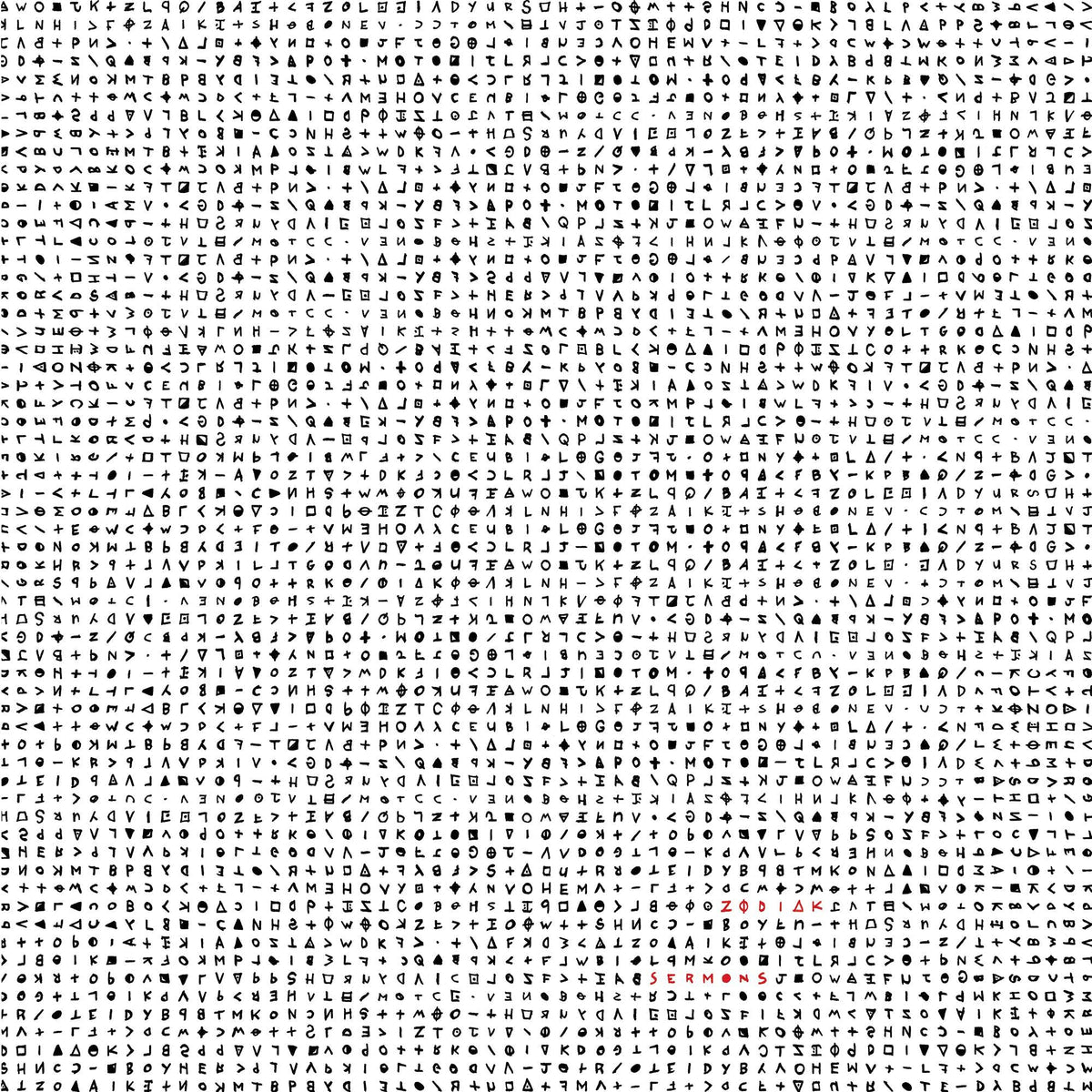 Zodiak – Sermons vinyl record cover