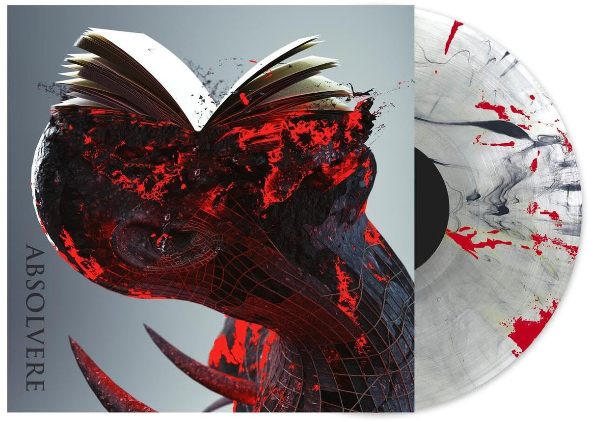 Signs Of The Swarm – Absolvere (Opaque/Red Smoke Vinyl) vinyl record cover