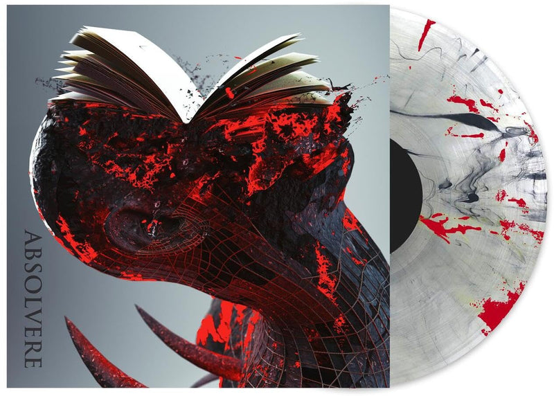 Signs Of The Swarm – Absolvere (Opaque/Red Smoke Vinyl) vinyl record cover