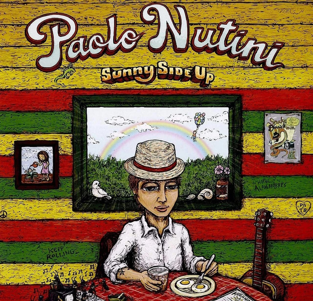 Paolo Nutini – Sunny Side Up vinyl record cover