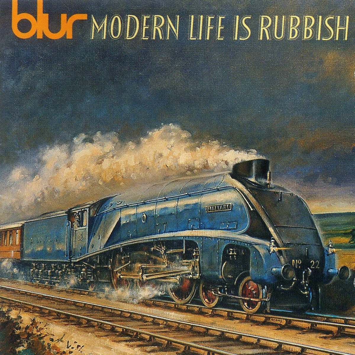 Blur – Modern Life Is Rubbish vinyl record cover