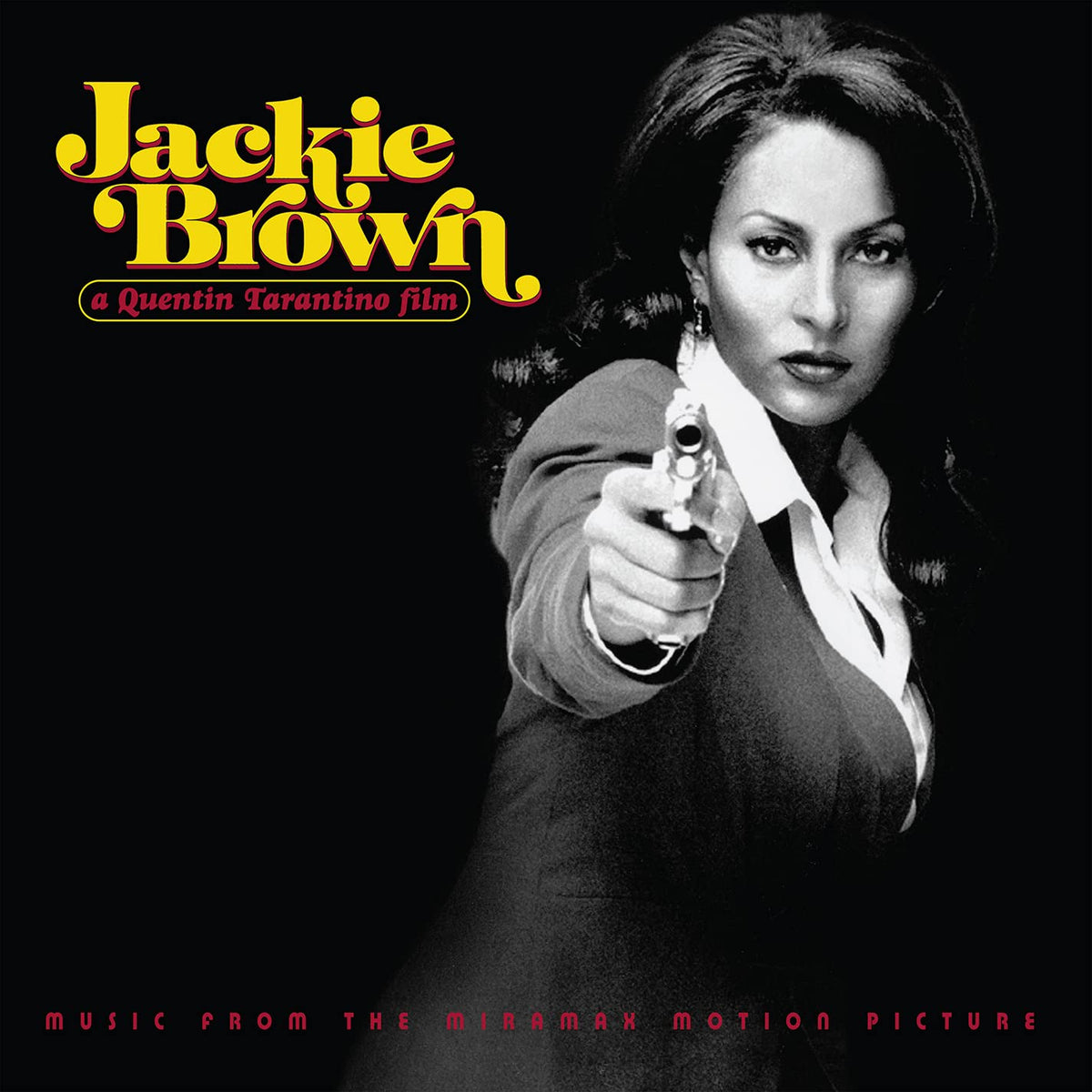 Various Artists – JACKIE BROWN: MUSIC FROM THE MIRAMAX MOTION PICTURE (BLUE)  by VARIOUS ARTISTS vinyl record cover