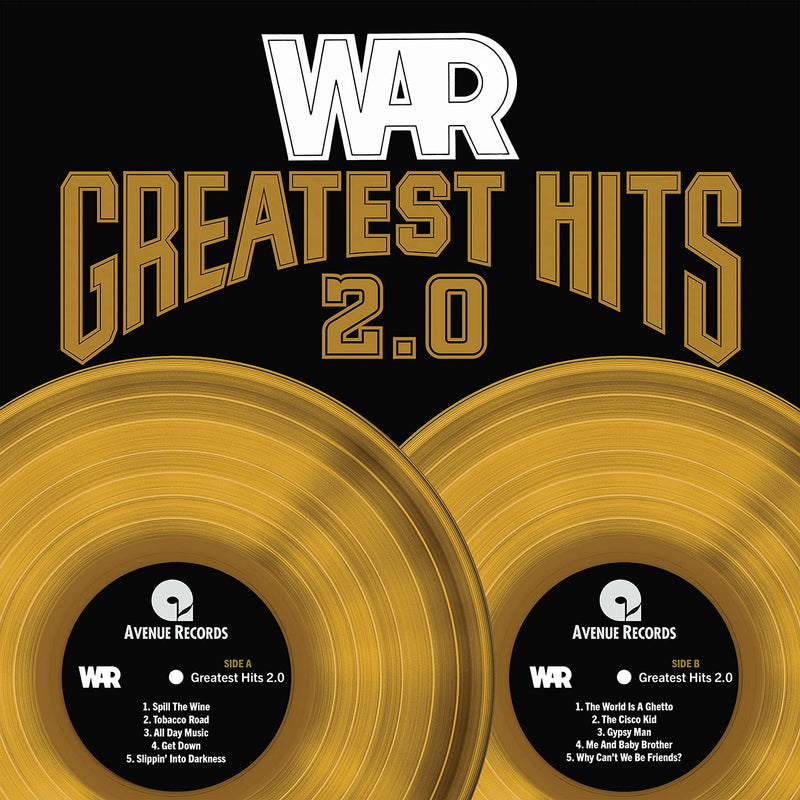 War – Greatest Hits 2.0 vinyl record cover