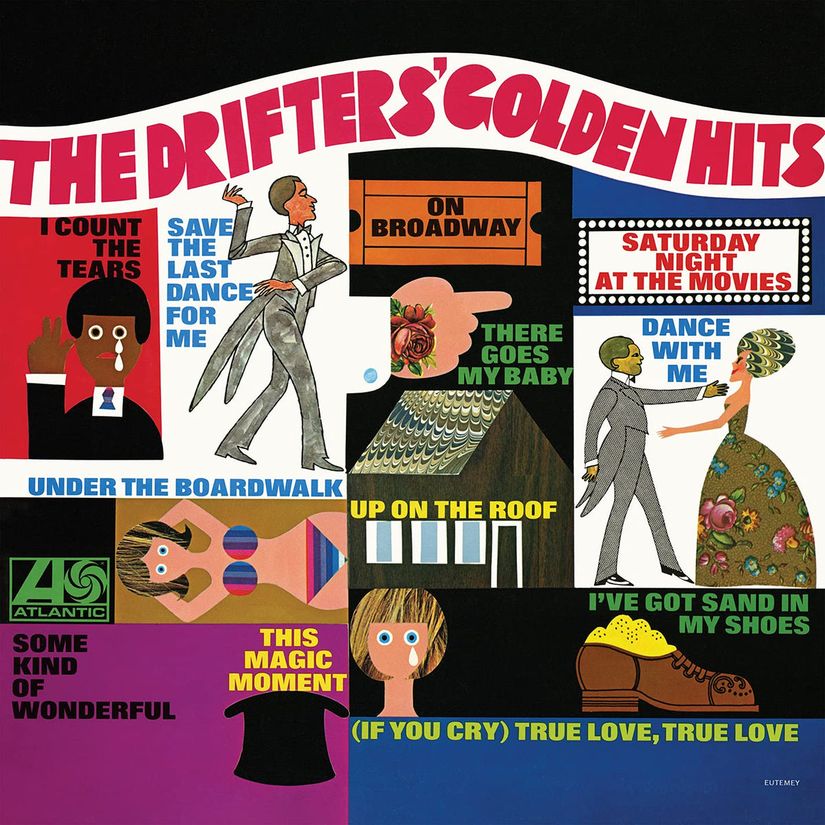 The Drifters – Golden Hits vinyl record cover