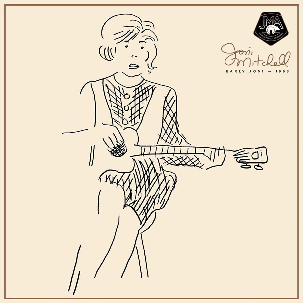 Joni Mitchell – Early Joni - 1963 vinyl record cover