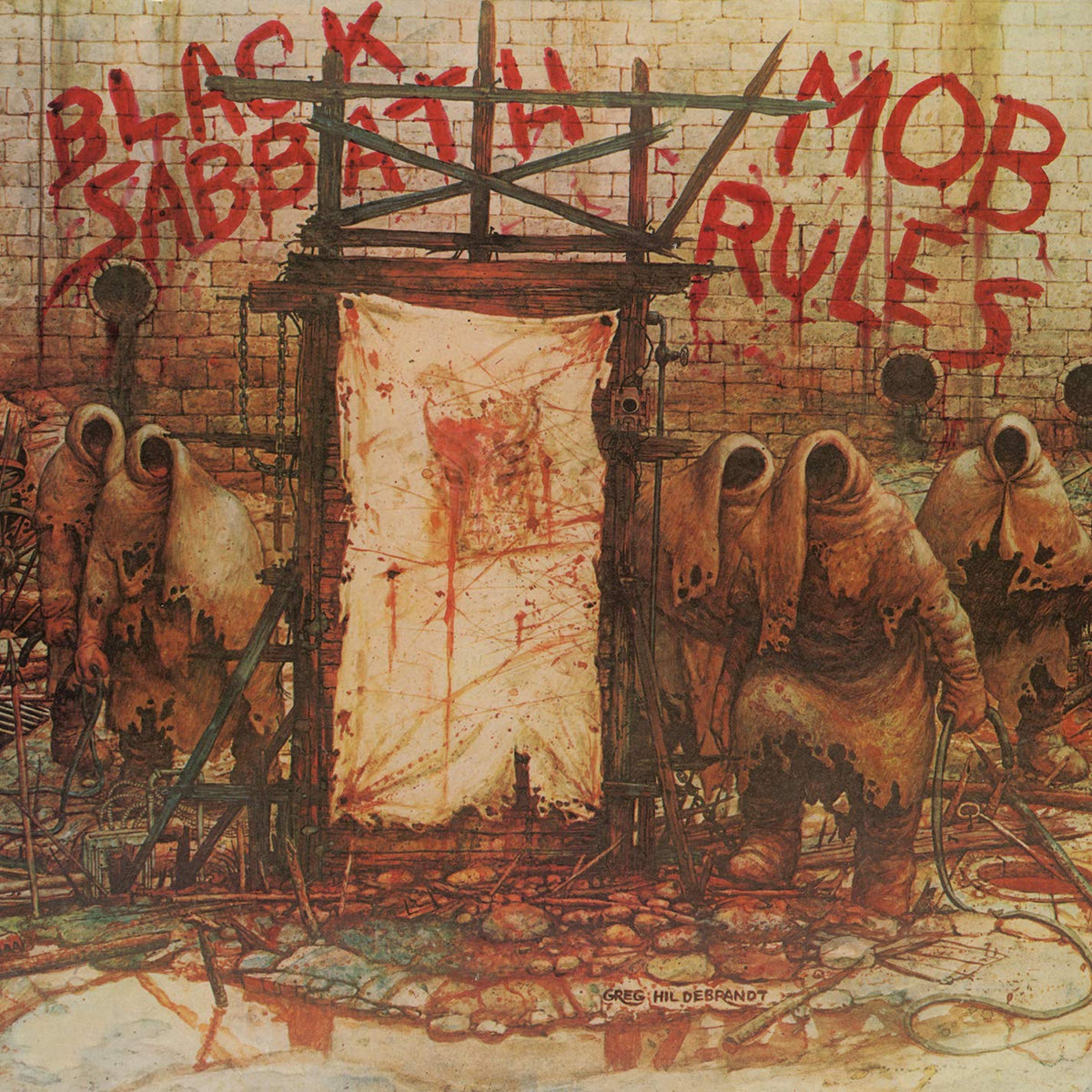 Black Sabbath – Mob Rules vinyl record cover