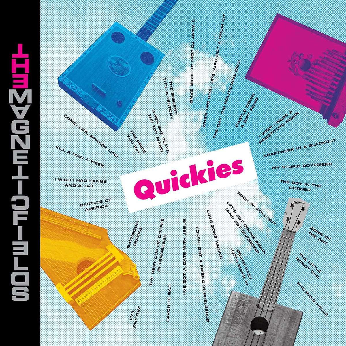 The Magnetic Fields – Quickies vinyl record cover
