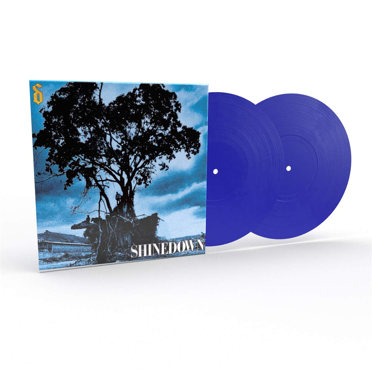 Shinedown – LEAVE A WHISPER (CLEAR BLUE)  by SHINEDOWN vinyl record cover