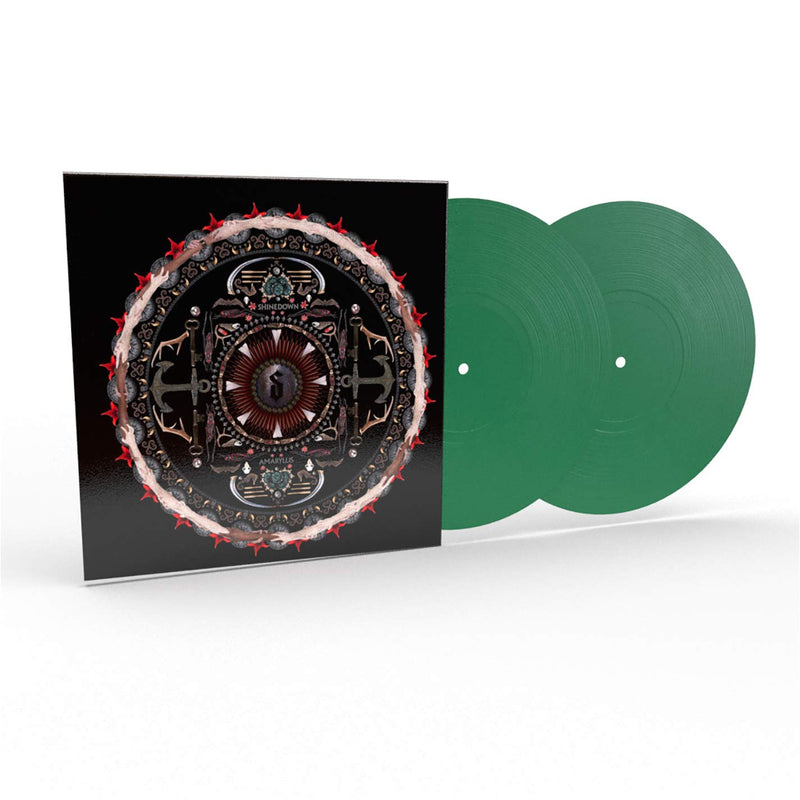 Shinedown – AMARYLLIS (RUSTIC GREEN)  by SHINEDOWN vinyl record cover