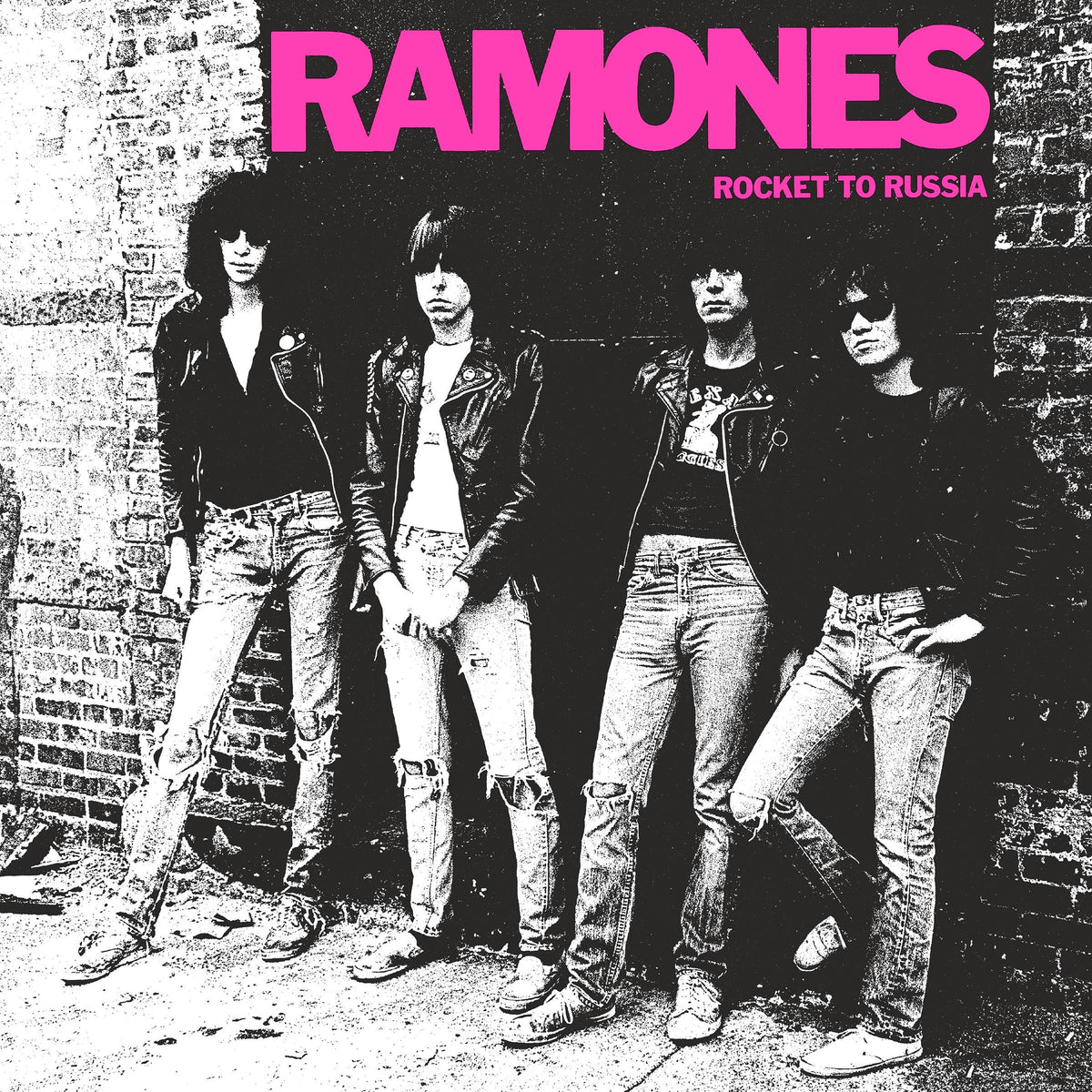 Ramones – ROCKET TO RUSSIA (REMASTERED)  by RAMONES vinyl record cover